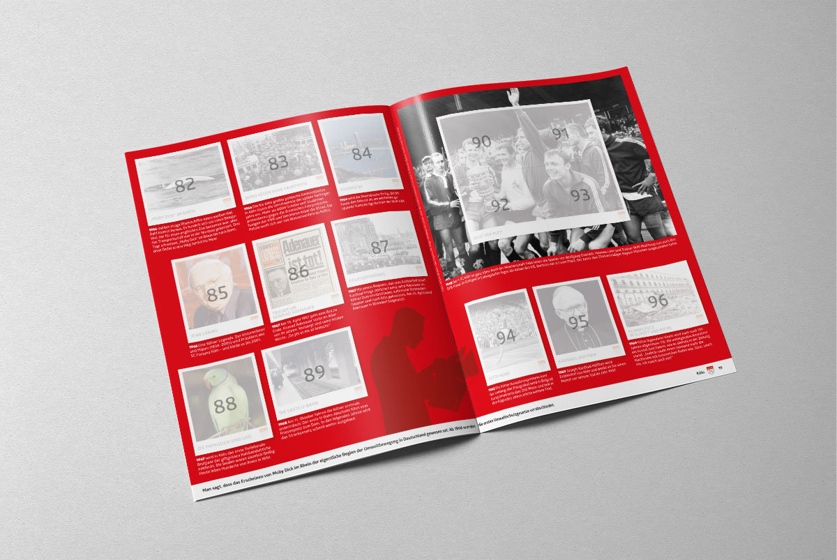 Serie Box 50 Tüten Leeralbum = 250 Sticker Panini Köln sammelt Köln 1 Album 