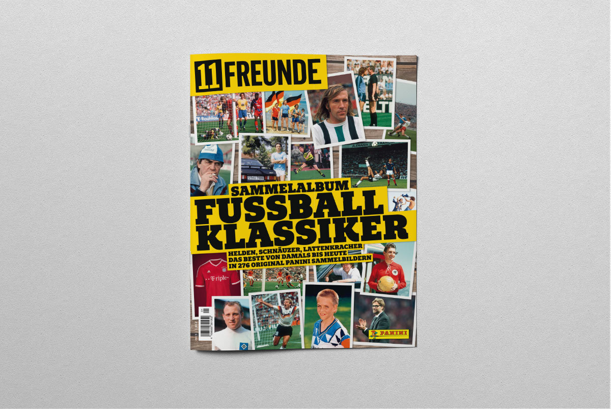 Volles Haus in Fröttmaning Panini 11 Freunde Fußball Klassiker Sticker 64 