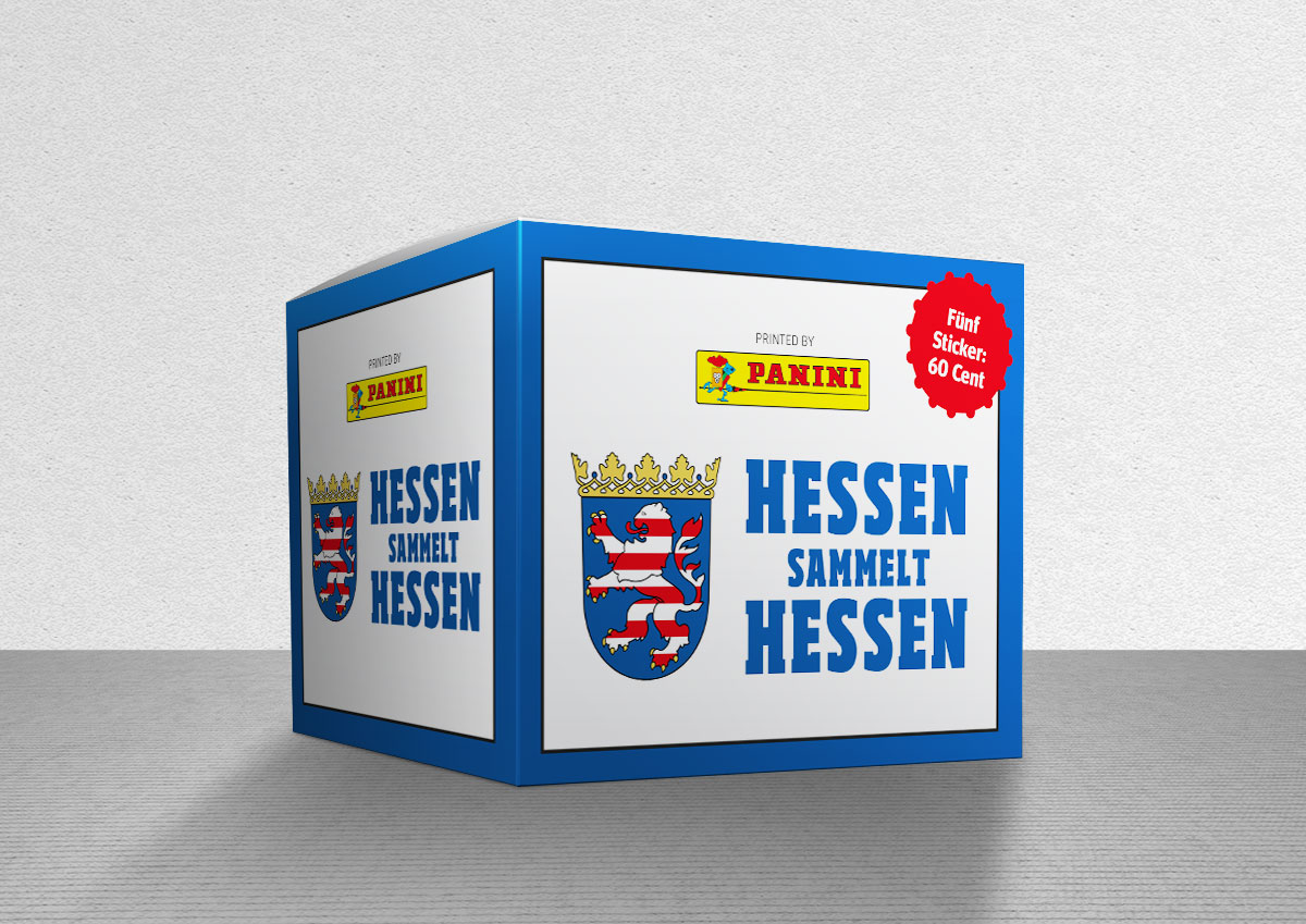 Hessen sammelt Hessen Panini Sticker