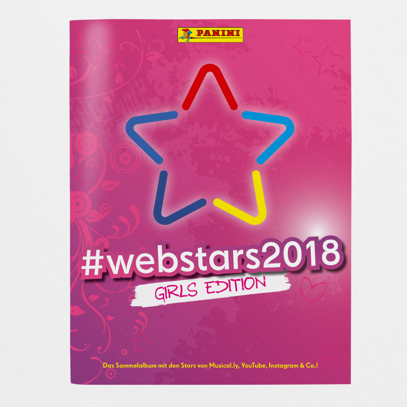 Sticker 1 Panini Webstars 2018 Webstars 2018 Girls 